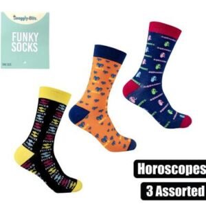 Socks unisex zodiac aquaris/pisces/aries