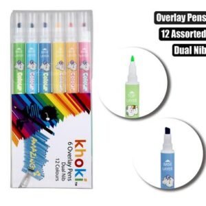 Art+craft col laying 6pc/12 col dual tip