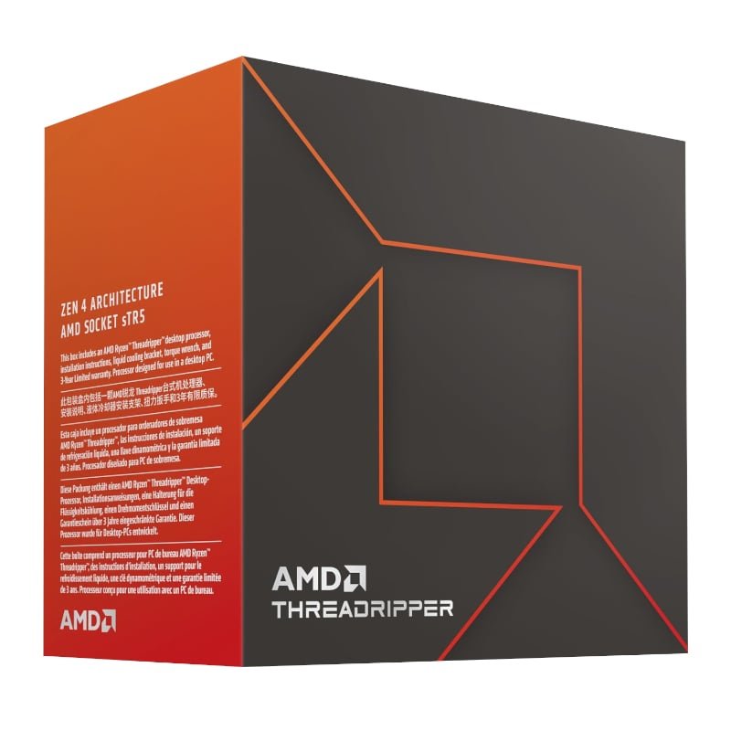 AMD RYZEN Threadripper 7970X 4.0Ghz 32-Core CPU - Image 2