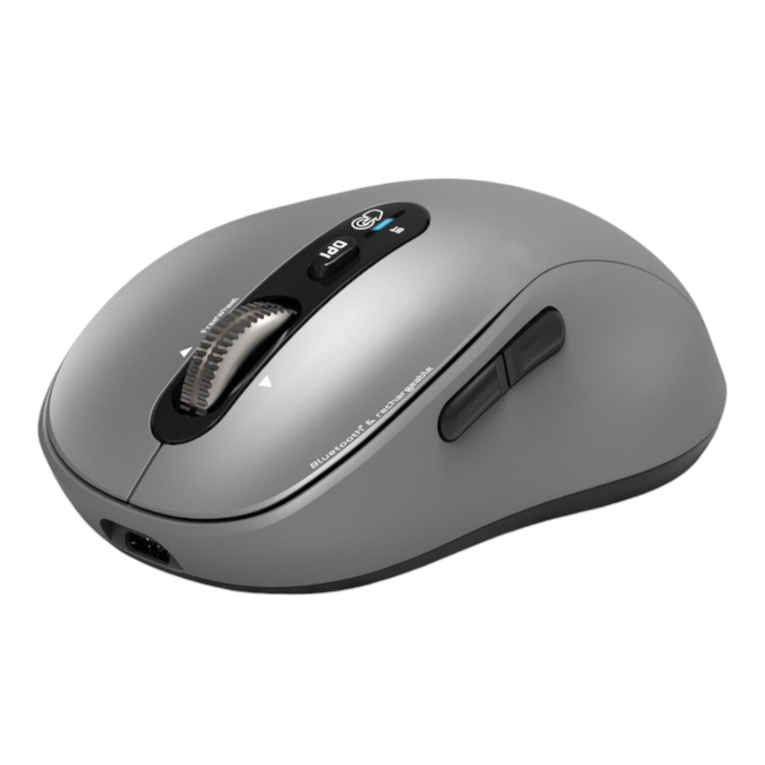 Port Connect Wireless Bluetooth Expert and Mac Mouse - Grey - Image 4