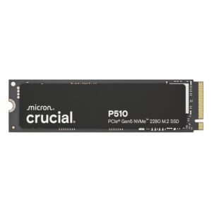 Crucial P510 1TB M.2 Gen5 NVMe 3D NAND SSD
