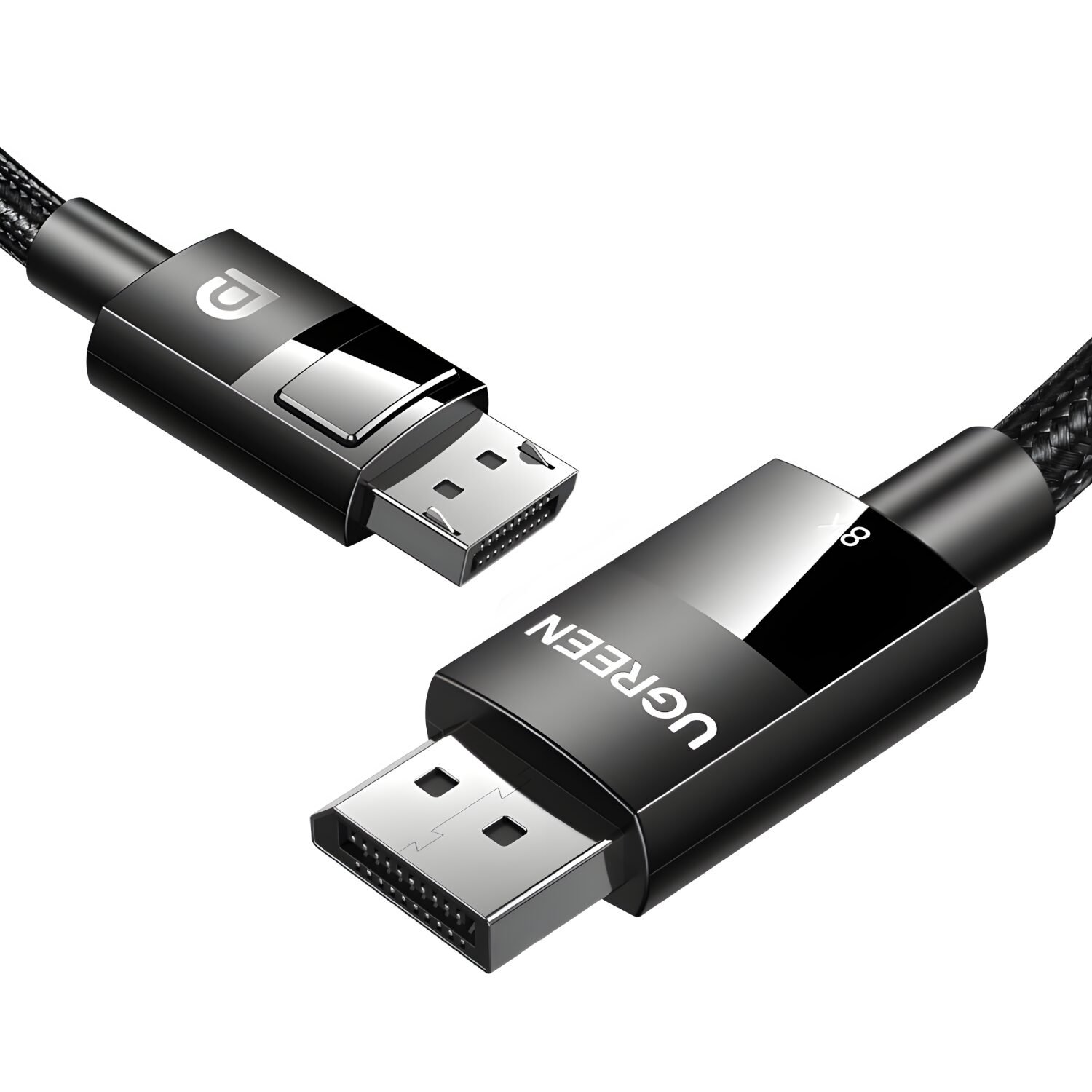 UGREEN DP114 8K DisplayPort Male to Male Braided Cable 2m - Image 3