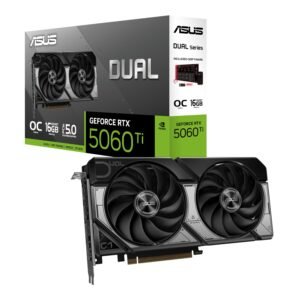 ASUS Dual GeForce RTX 5060 Ti OC Edition 16GB GDDR7 Graphics Card