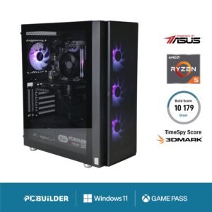 PCBuilder Ryzen 5 5600X TITAN Windows 11 Gaming PC