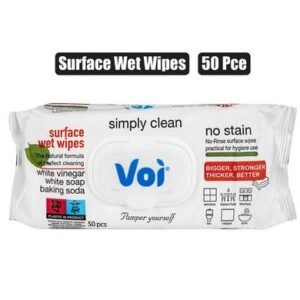 Voi wet-wipes 50pc surface cleaner